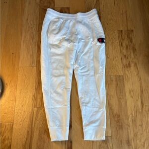 Champion White Jogger Pants